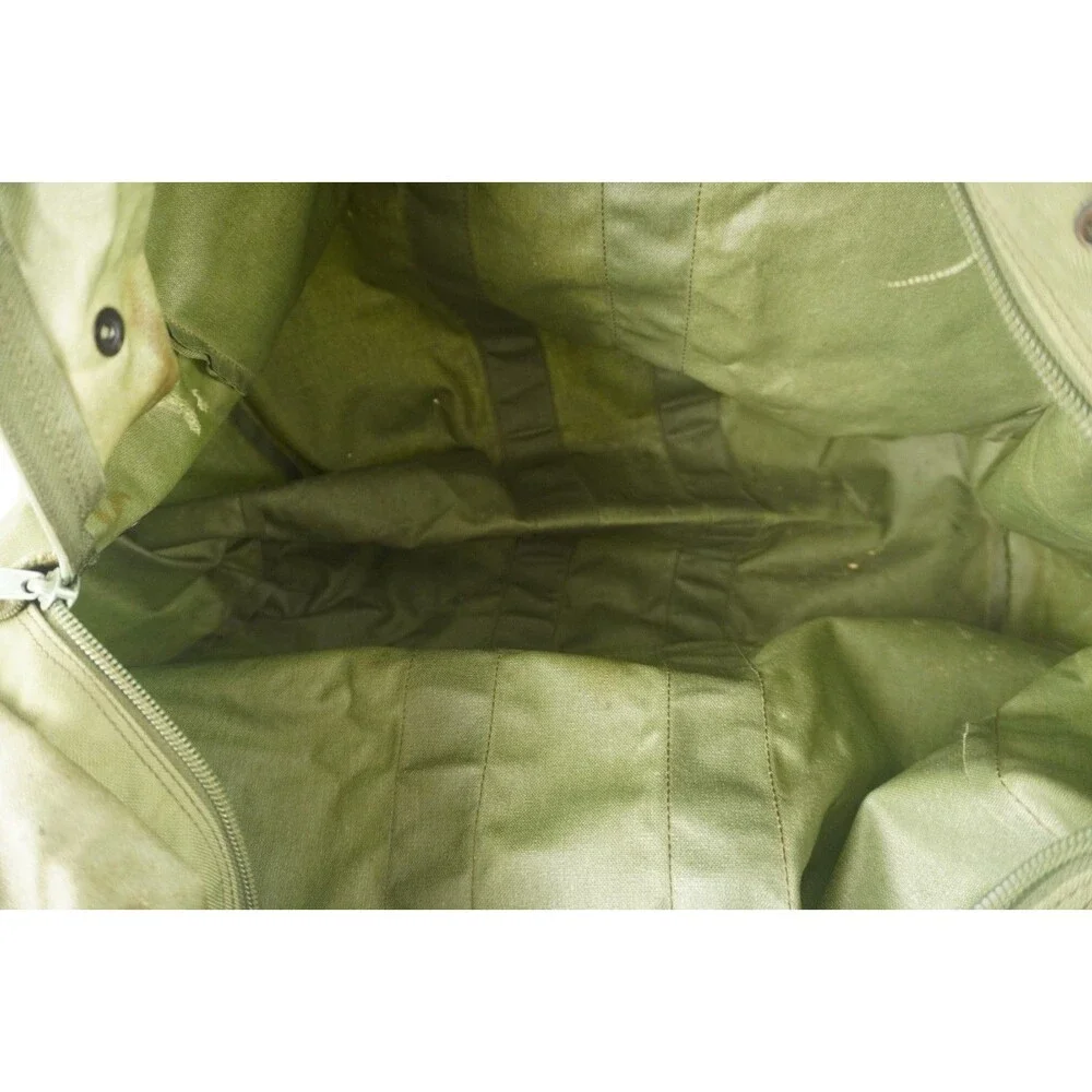 US Military Flyer Kit Bag- Flyers Zipper OD Green TENNIER INDUSTRIES